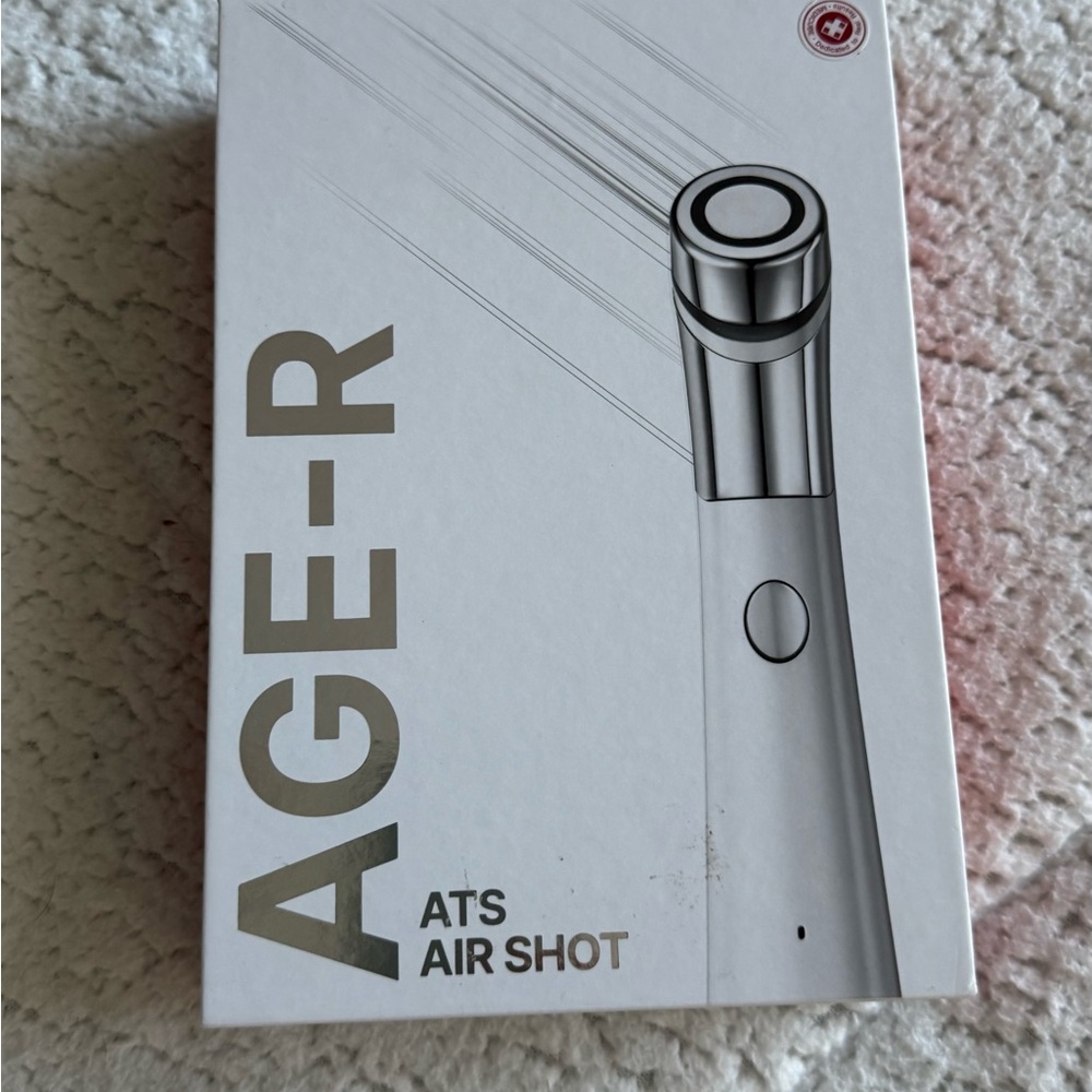 AGE-R ATS Air Shot Skincare Tool - Silver